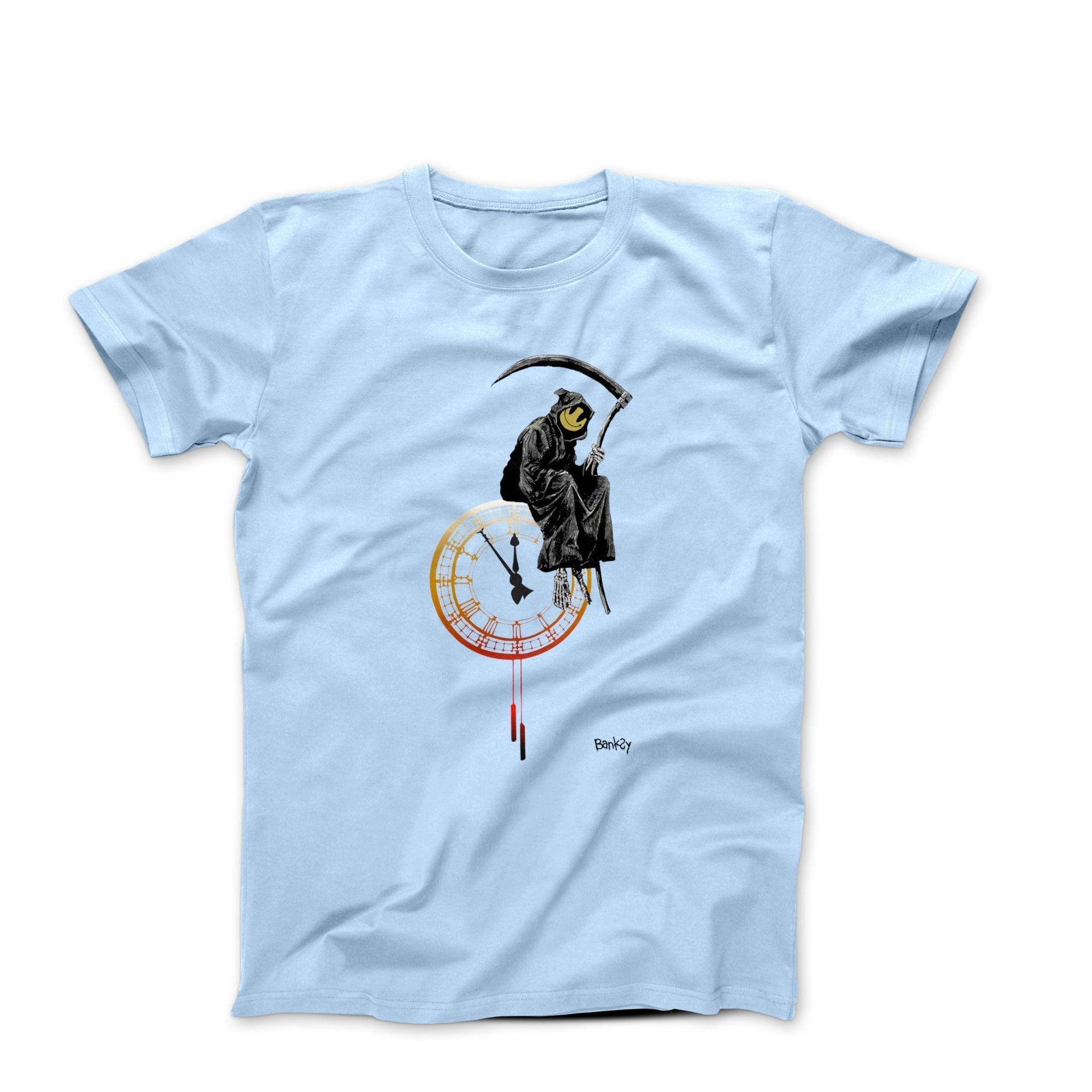 Banksy Grin Reaper Street Art T-shirt - Street, Pop & Media Art - Harvey Ltd