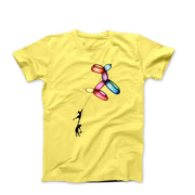 Banksy Hanging On Street Art T-shirt - Street, Pop & Media Art - Harvey Ltd