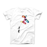 Banksy Hanging On Street Art T-shirt - Street, Pop & Media Art - Harvey Ltd