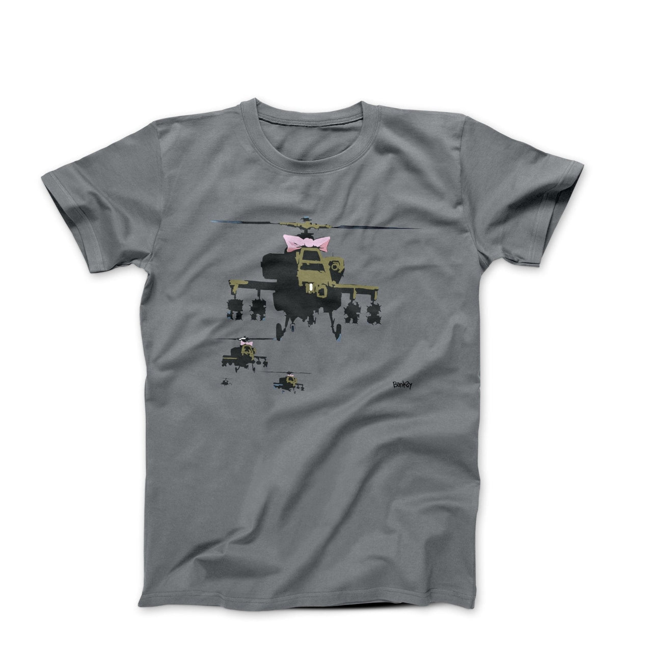 Banksy Happy Choppers Street Art T-shirt - Street, Pop & Media Art - Harvey Ltd