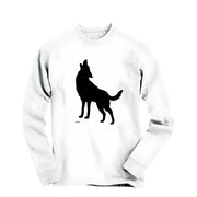 Banksy Howling Wolf 2024 Long Sleeve Tee - Street, Pop & Media Art - Harvey Ltd