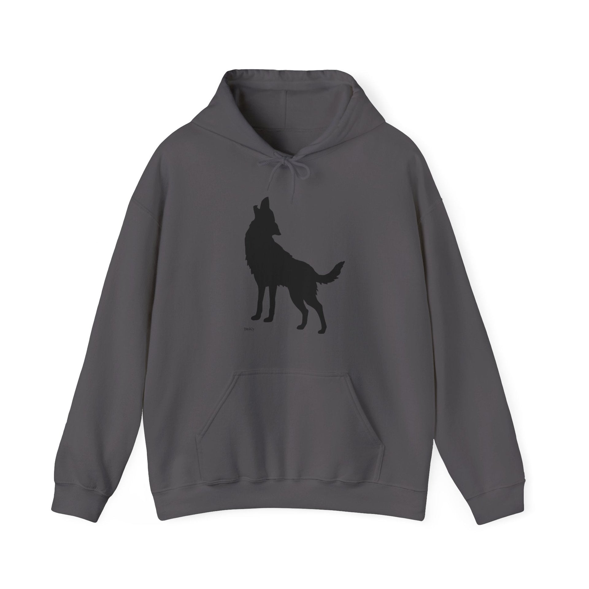 Banksy Howling Wolf (2024) Street Art Hoodie - Hoodie - Harvey Ltd