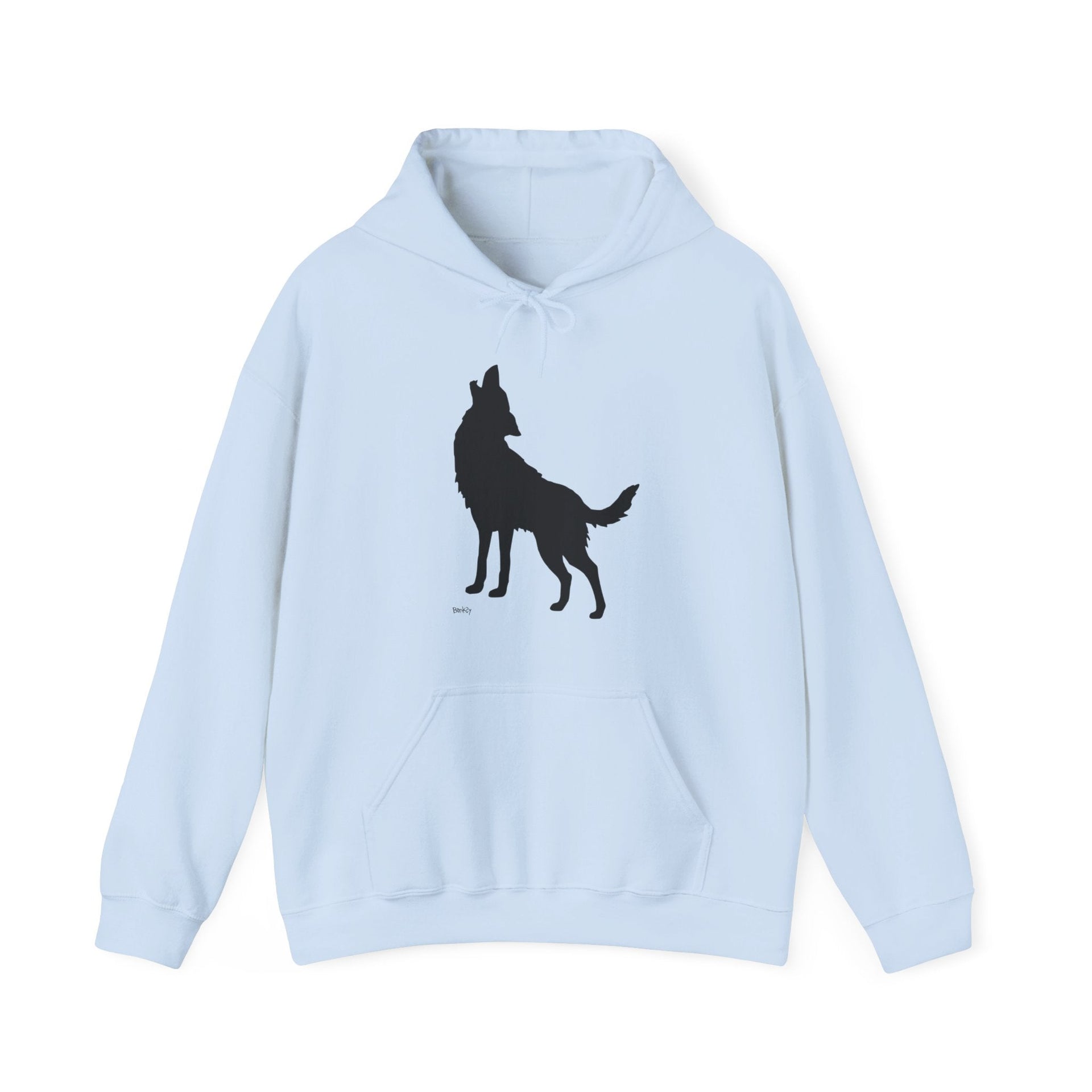 Banksy Howling Wolf (2024) Street Art Hoodie - Hoodie - Harvey Ltd