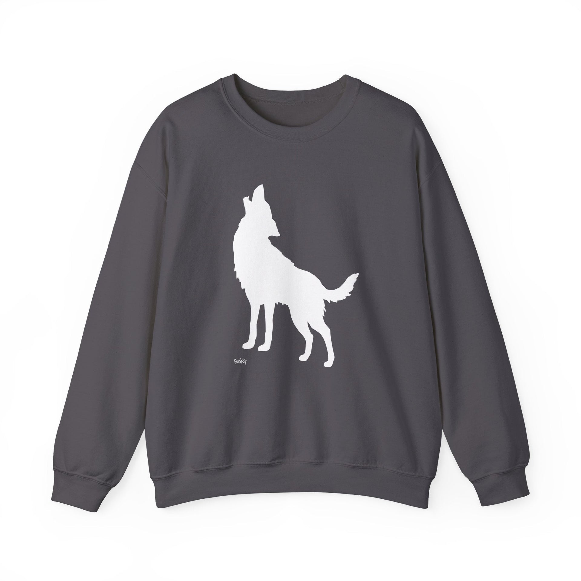 Banksy Howling Wolf (2024) Street Art Sweatshirt - Sweatshirt - Harvey Ltd