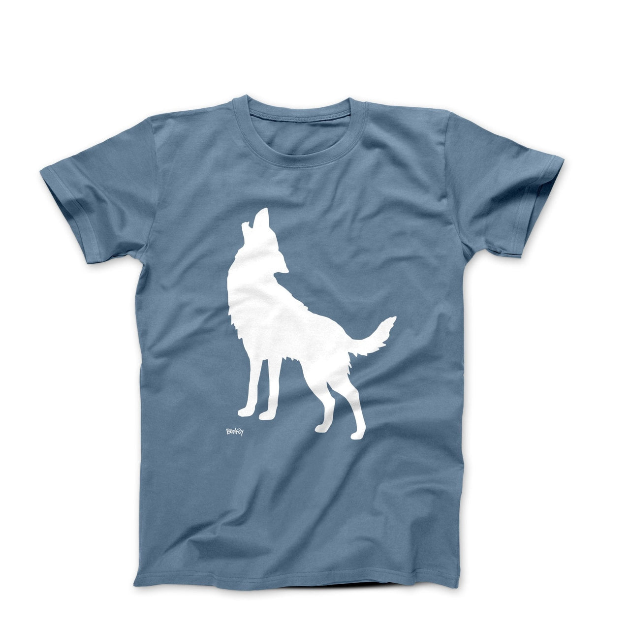 Banksy Howling Wolf (2024) Street Art T-Shirt - Street, Pop & Media Art - Harvey Ltd