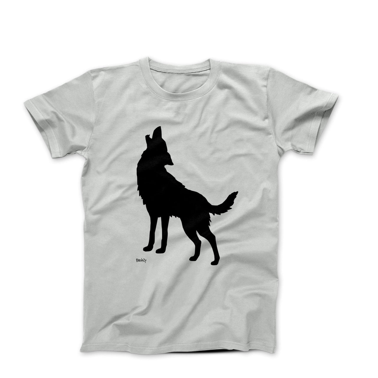 Banksy Howling Wolf (2024) Street Art T-Shirt - Street, Pop & Media Art - Harvey Ltd