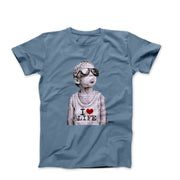Banksy I Heart Life Street Art T-shirt - Street, Pop & Media Art - Harvey Ltd