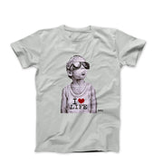 Banksy I Heart Life Street Art T-shirt - Street, Pop & Media Art - Harvey Ltd