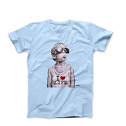 Banksy I Heart Life Street Art T-shirt - Street, Pop & Media Art - Harvey Ltd