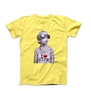 Banksy I Heart Life Street Art T-shirt - Street, Pop & Media Art - Harvey Ltd
