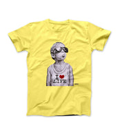 Banksy I Heart Life Street Art T-shirt - Street, Pop & Media Art - Harvey Ltd