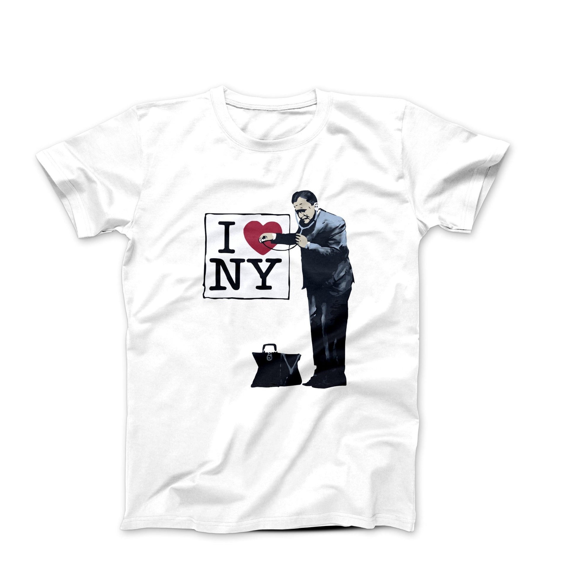 Banksy I Love NY (2013) Street Art T - shirt - Clothing - Harvey Ltd