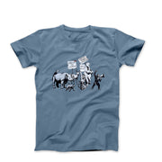 Banksy - Inspired Climate Change Animal Protest T-shirt - Street, Pop & Media Art - Harvey Ltd