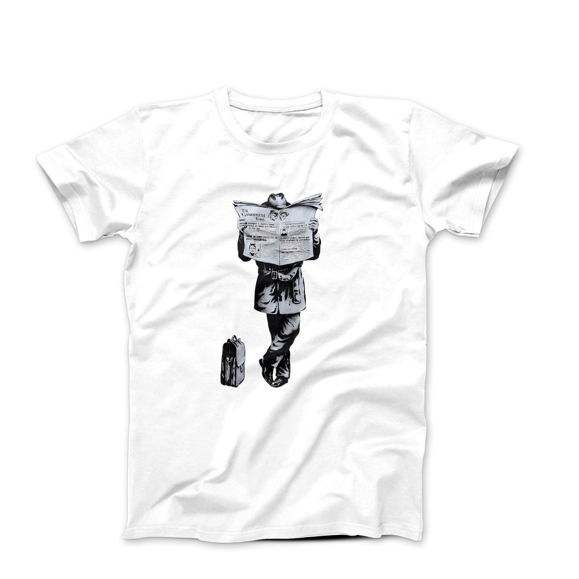 Banksy - Inspired Surveillance Is Everywhere (2021) T-shirt - Street, Pop & Media Art - Harvey Ltd