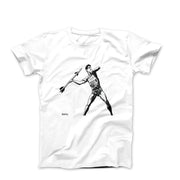 Banksy Javelin Thrower 2012 Street Art T-shirt - Street, Pop & Media Art - Harvey Ltd