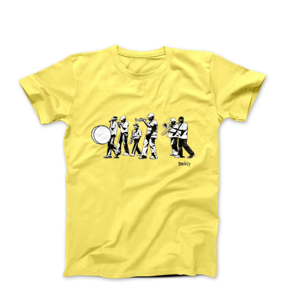 Banksy Jazz Players 2008 Street Art T-shirt - Street, Pop & Media Art - Harvey Ltd