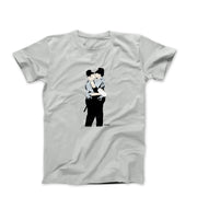 Banksy Kissing Coppers Graffiti Art T-shirt - Street, Pop & Media Art - Harvey Ltd