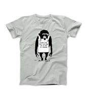 Banksy Laugh Now (2000) Street Art T-shirt - Street, Pop & Media Art - Harvey Ltd