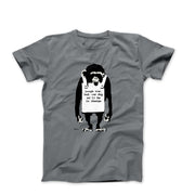 Banksy Laugh Now (2000) Street Art T-shirt - Street, Pop & Media Art - Harvey Ltd