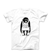 Banksy Laugh Now (2000) Street Art T-shirt - Street, Pop & Media Art - Harvey Ltd