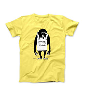 Banksy Laugh Now (2000) Street Art T-shirt - Street, Pop & Media Art - Harvey Ltd