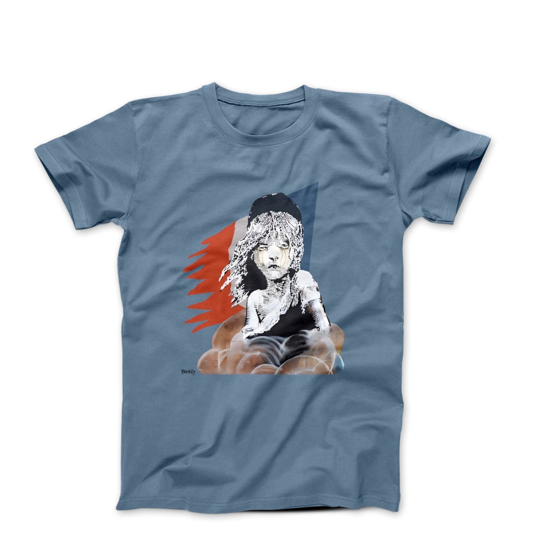 Banksy Les Miserables Graffiti Art T-shirt - Street, Pop & Media Art - Harvey Ltd