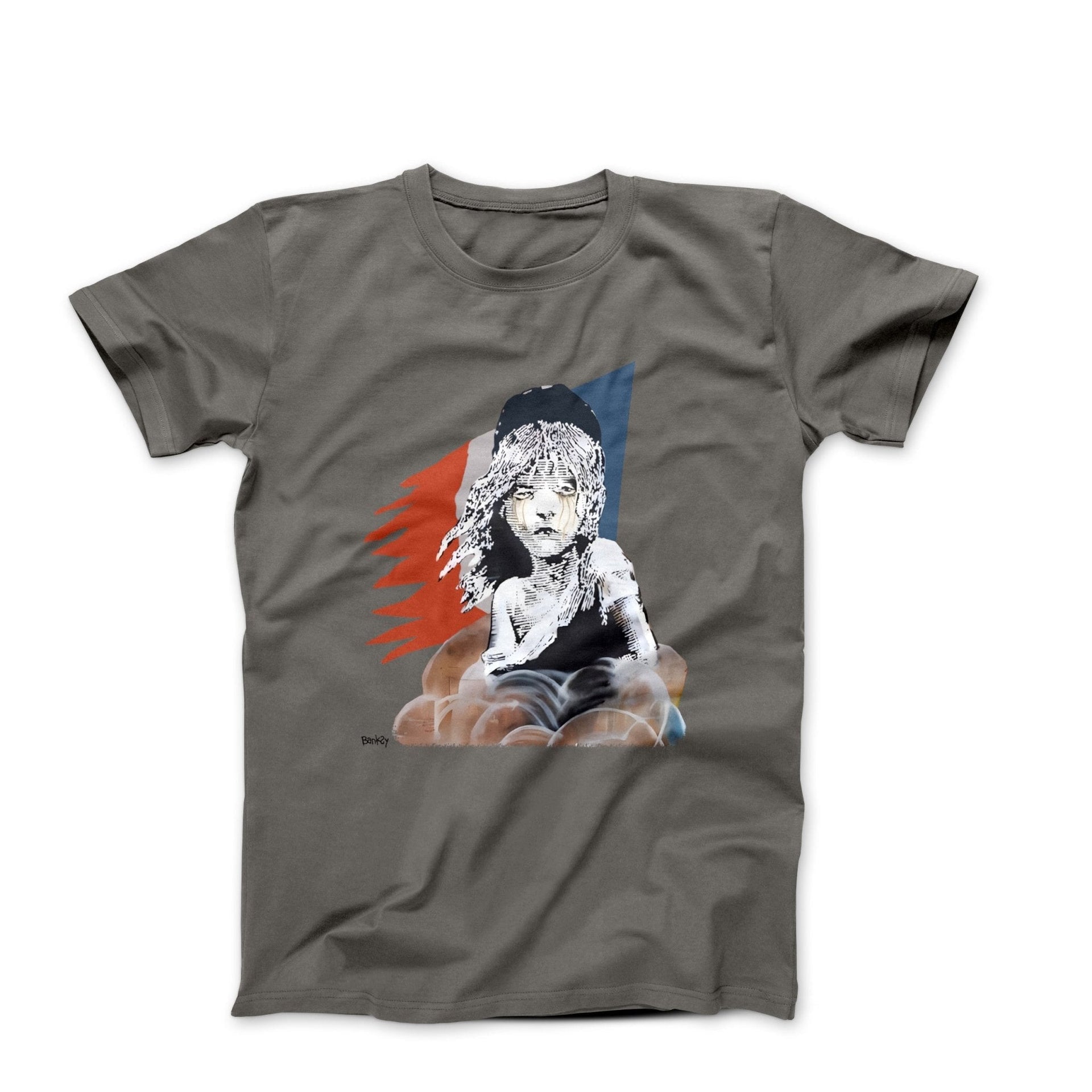 Banksy Les Miserables Graffiti Art T-shirt - Street, Pop & Media Art - Harvey Ltd