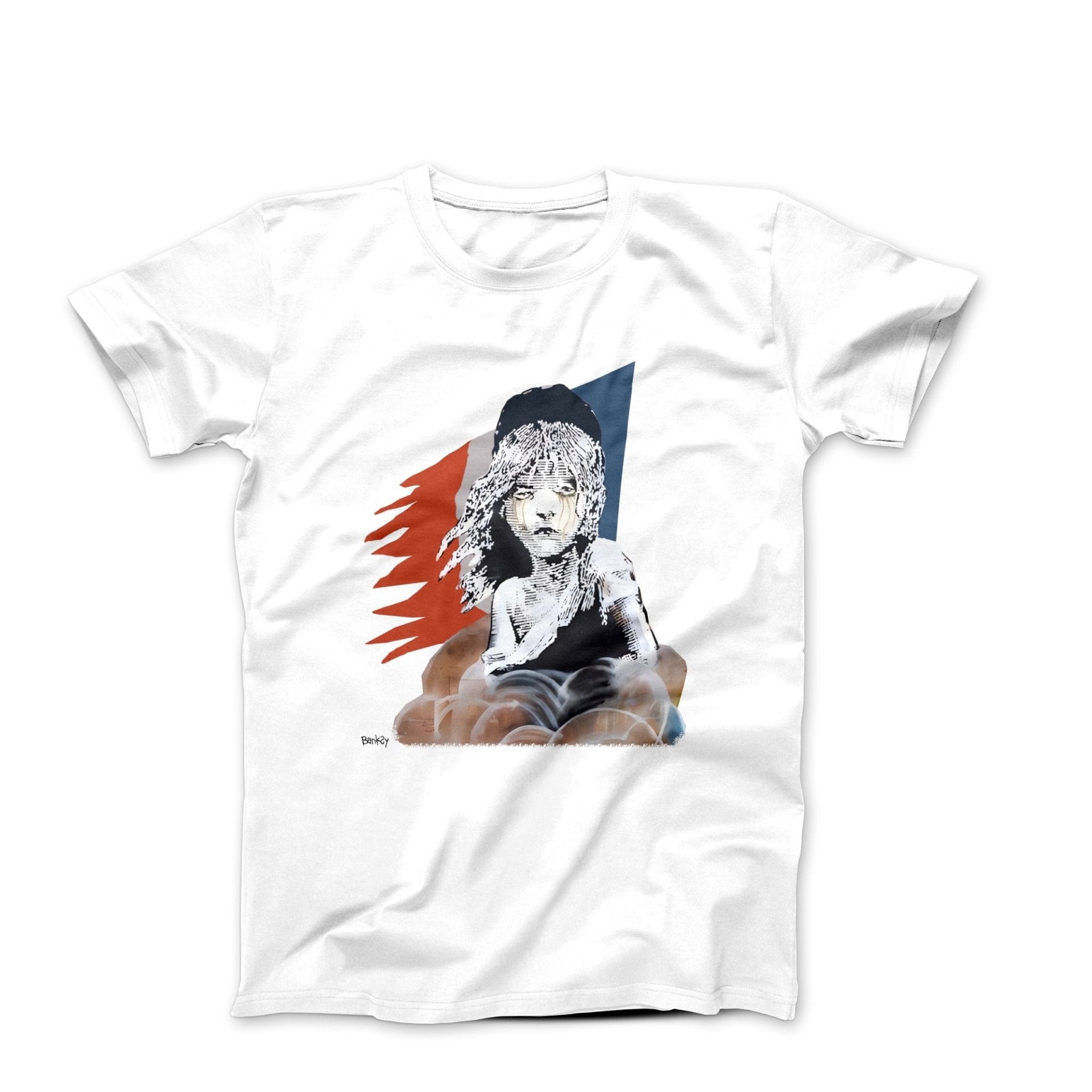 Banksy Les Miserables Graffiti Art T-shirt - Street, Pop & Media Art - Harvey Ltd