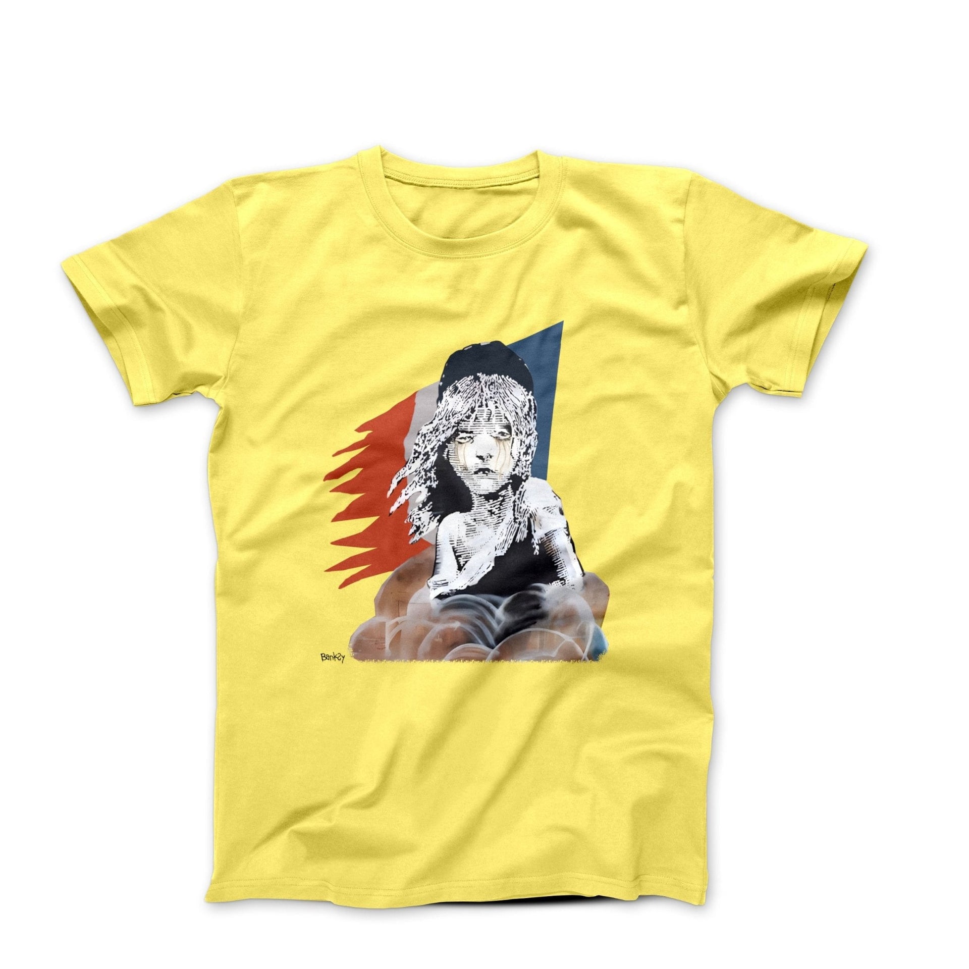 Banksy Les Miserables Graffiti Art T-shirt - Street, Pop & Media Art - Harvey Ltd