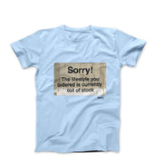 Banksy Lifestyle Out of Stock 2013 Street Art T-shirt - Street, Pop & Media Art - Harvey Ltd