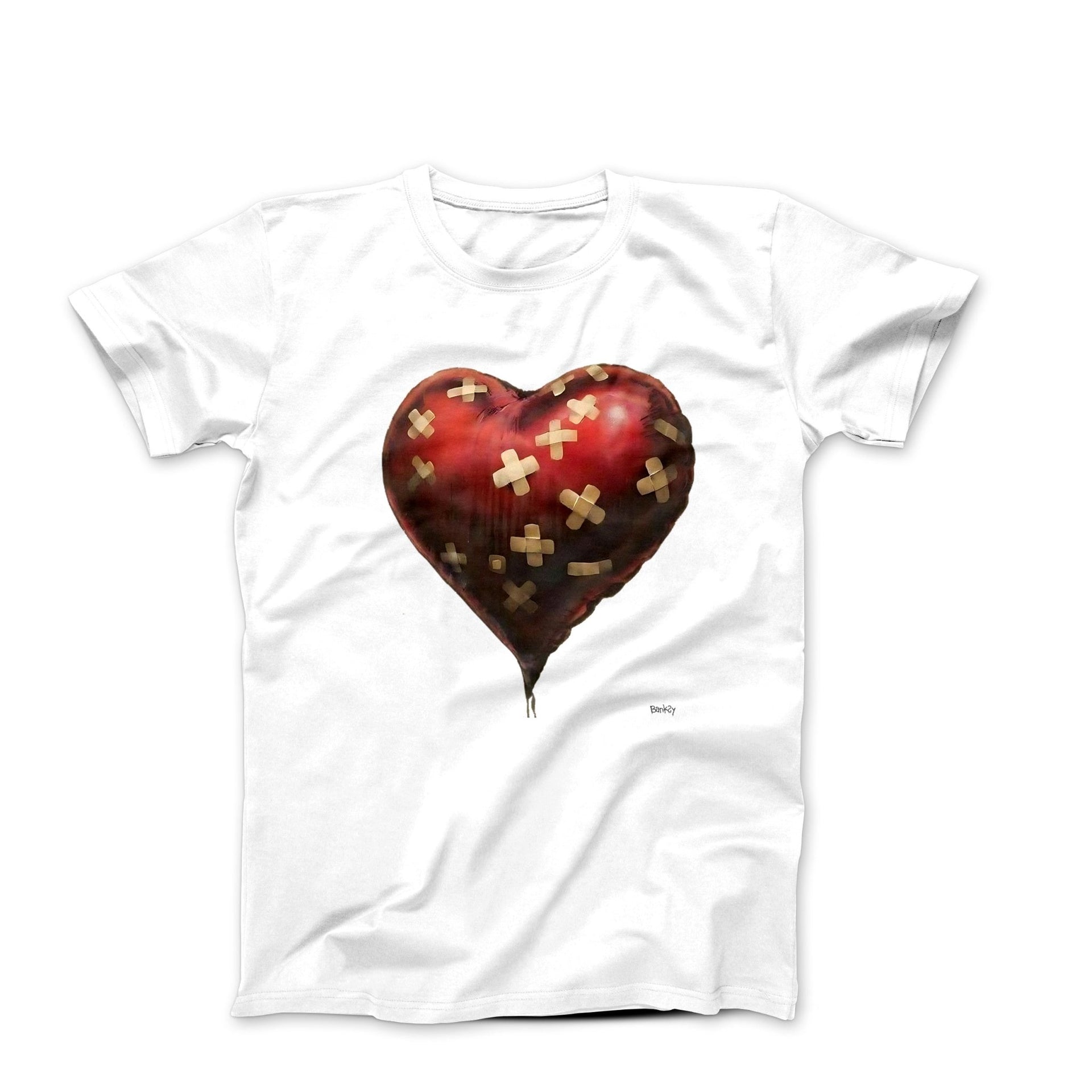 Banksy Love Hurts Street Art T-shirt - Street, Pop & Media Art - Harvey Ltd