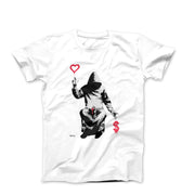 Banksy Love Over Money Graffiti Art T-shirt - Street, Pop & Media Art - Harvey Ltd