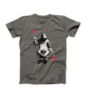 Banksy Love Over Money Graffiti Art T-shirt - Street, Pop & Media Art - Harvey Ltd