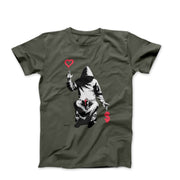 Banksy Love Over Money Graffiti Art T-shirt - Street, Pop & Media Art - Harvey Ltd