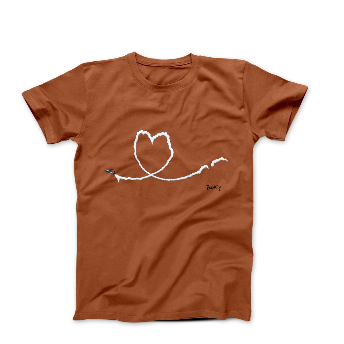 Banksy Love Plane 2011 Street Art T-shirt - Street, Pop & Media Art - Harvey Ltd