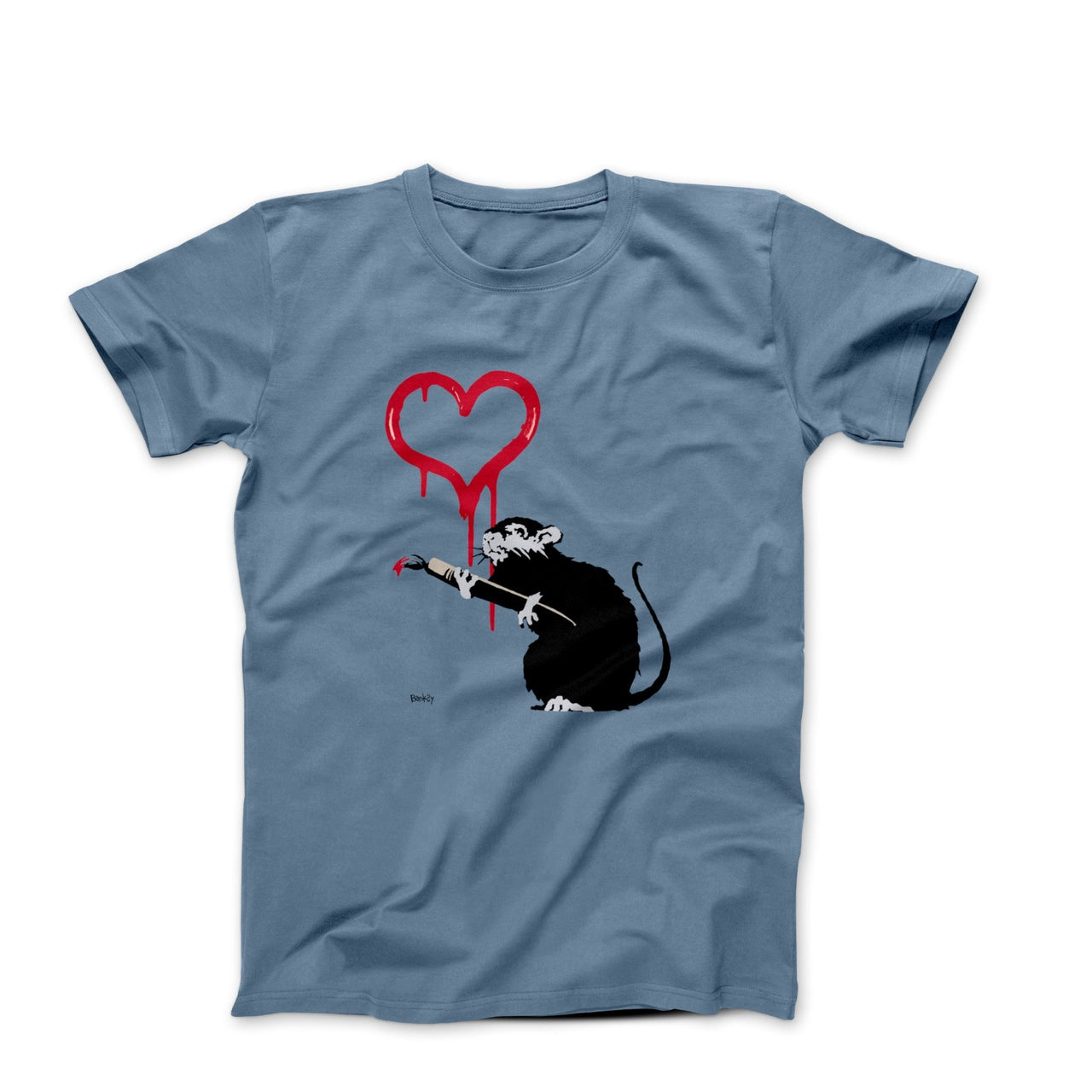 Banksy Love Rat Street Art T-shirt - Street, Pop & Media Art - Harvey Ltd
