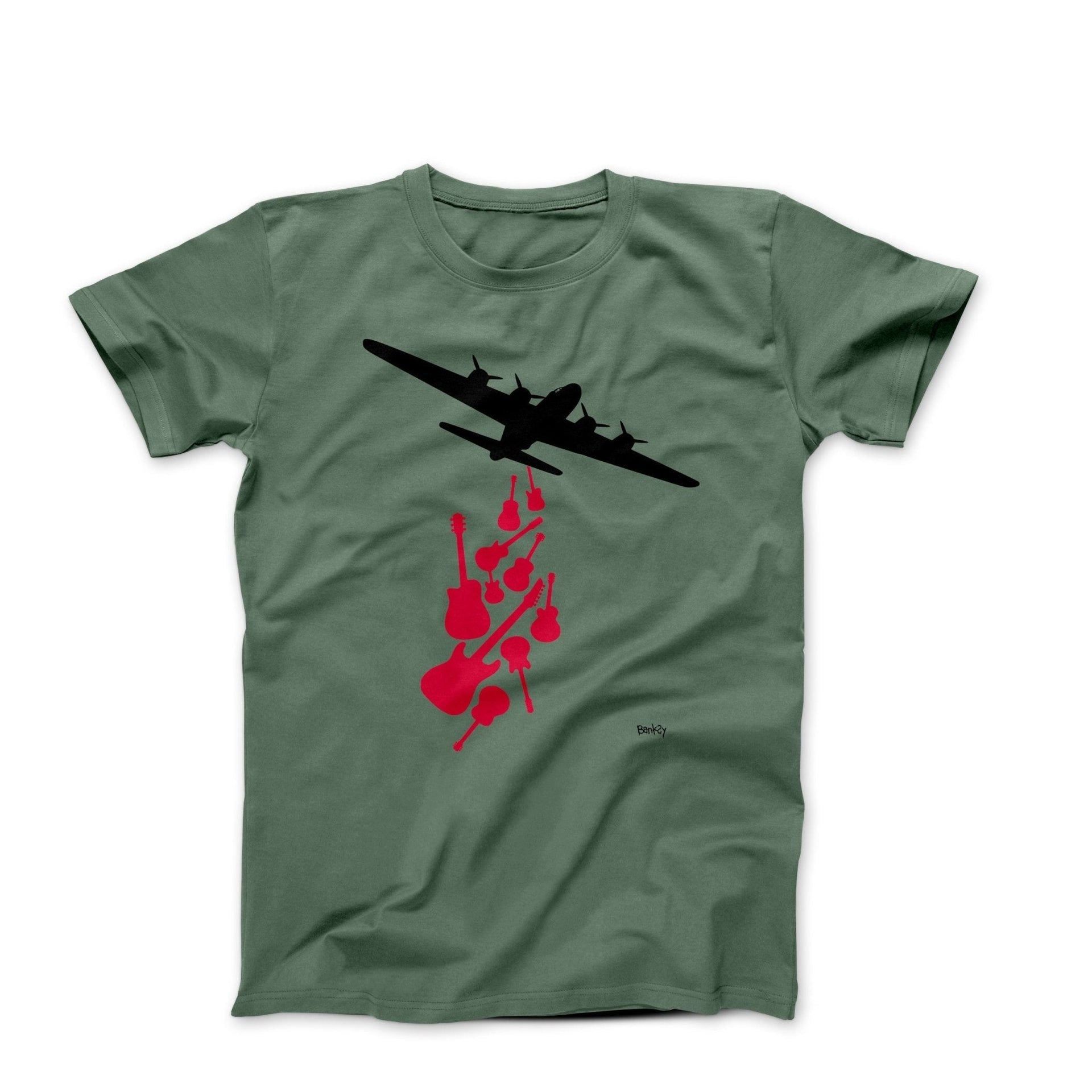 Banksy Make Music Not War T-shirt - Street, Pop & Media Art - Harvey Ltd