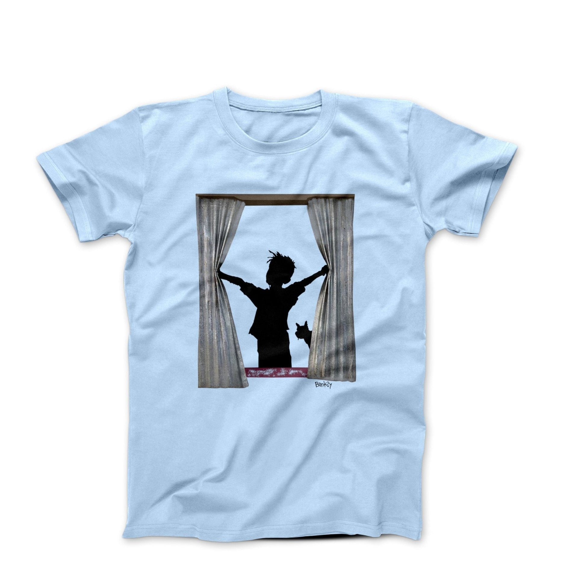 Banksy Morning Is Broken Street Art T-shirt - Street, Pop & Media Art - Harvey Ltd