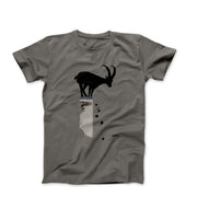 Banksy Mountain Goat Street Art T-Shirt - Street, Pop & Media Art - Harvey Ltd