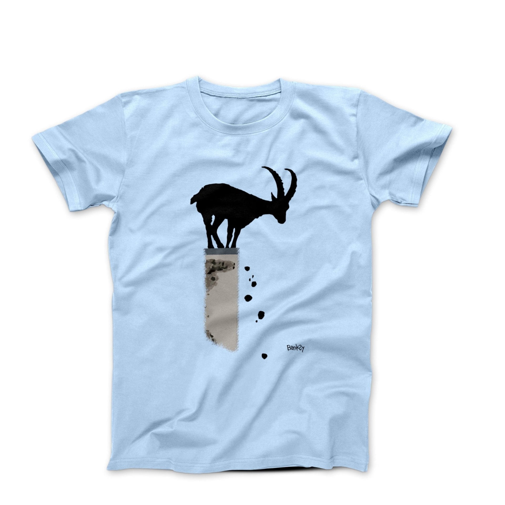 Banksy Mountain Goat Street Art T-Shirt - Street, Pop & Media Art - Harvey Ltd
