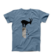 Banksy Mountain Goat Street Art T-Shirt - Street, Pop & Media Art - Harvey Ltd