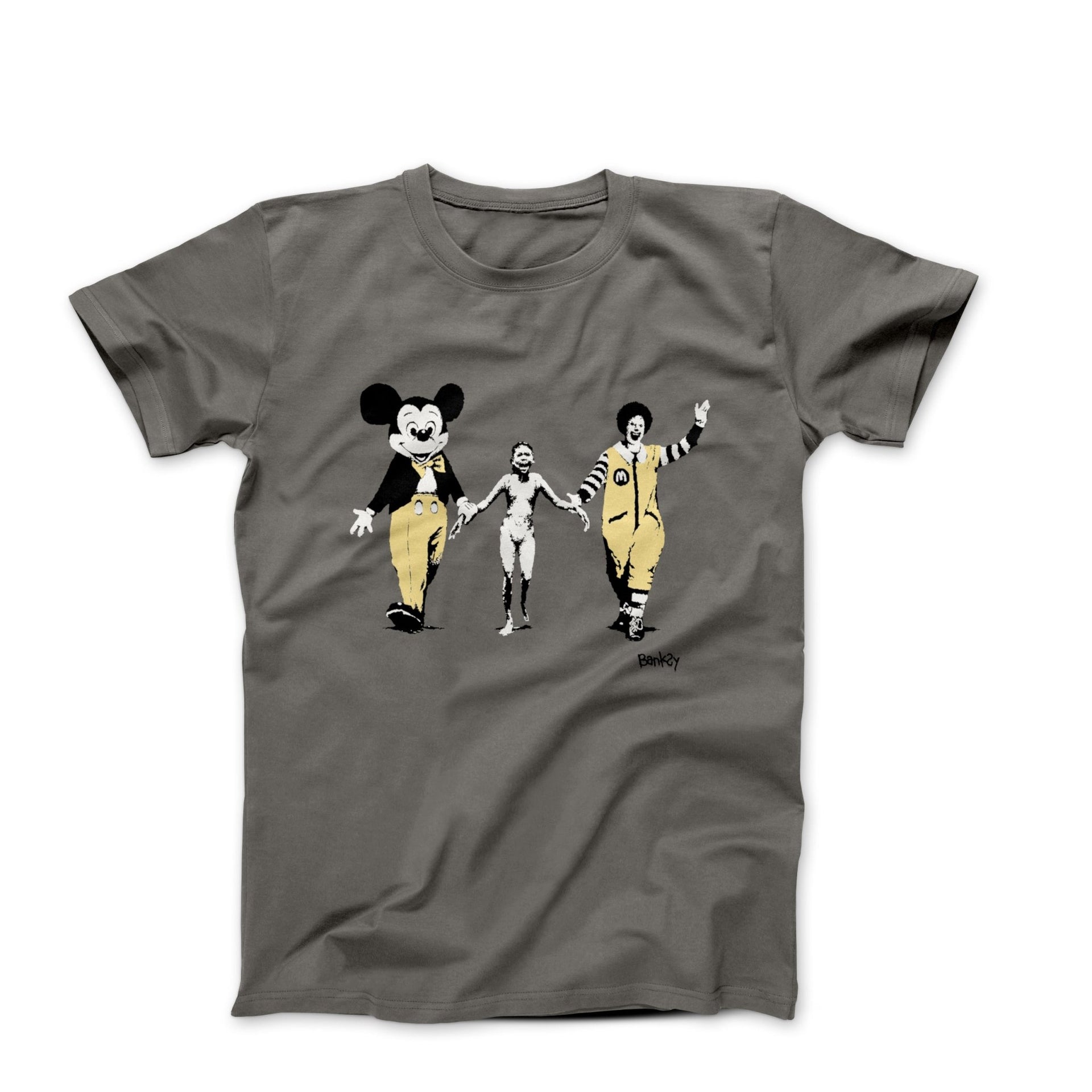 Banksy Napalm Girl Graffiti Art T-shirt - Street, Pop & Media Art - Harvey Ltd