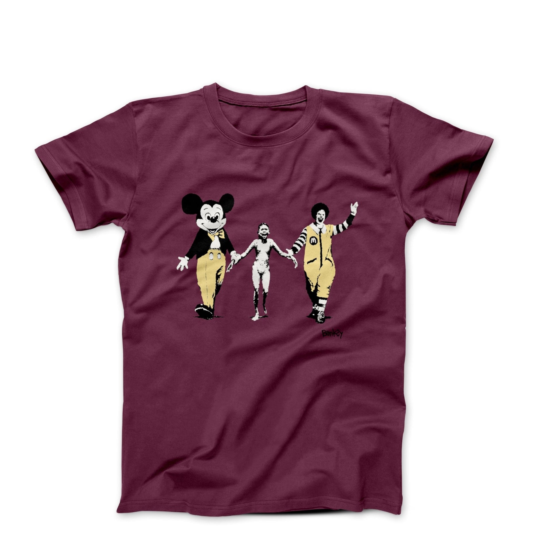 Banksy Napalm Girl Graffiti Art T-shirt - Street, Pop & Media Art - Harvey Ltd