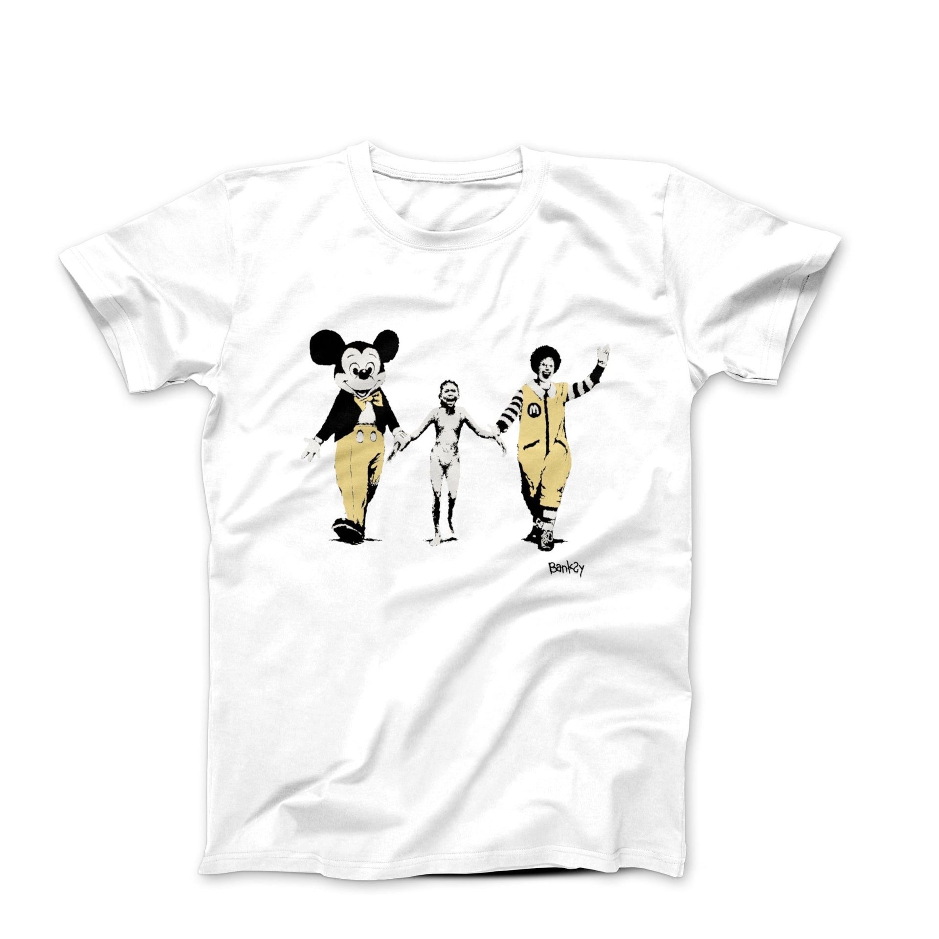 Banksy Napalm Girl Graffiti Art T-shirt - Street, Pop & Media Art - Harvey Ltd