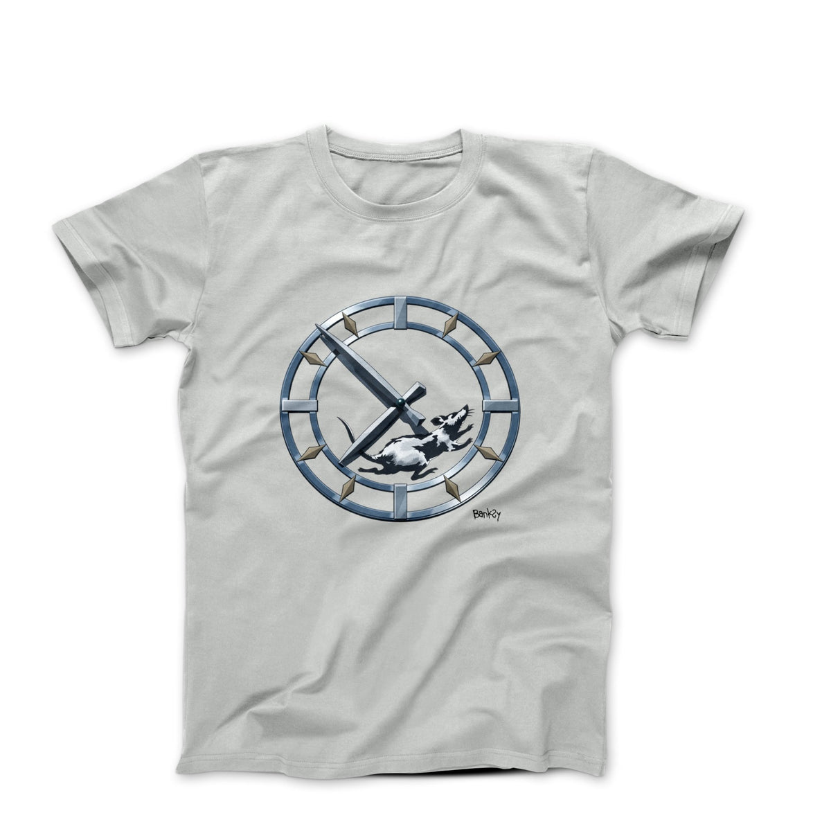 Banksy New York Clock Rat 2018 Street Art T-shirt - Street, Pop & Media Art - Harvey Ltd