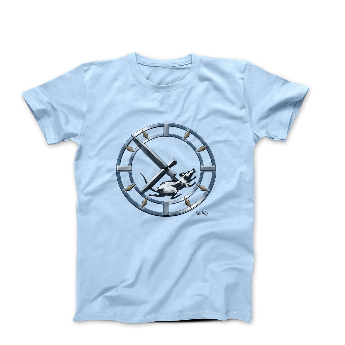 Banksy New York Clock Rat 2018 Street Art T-shirt - Street, Pop & Media Art - Harvey Ltd