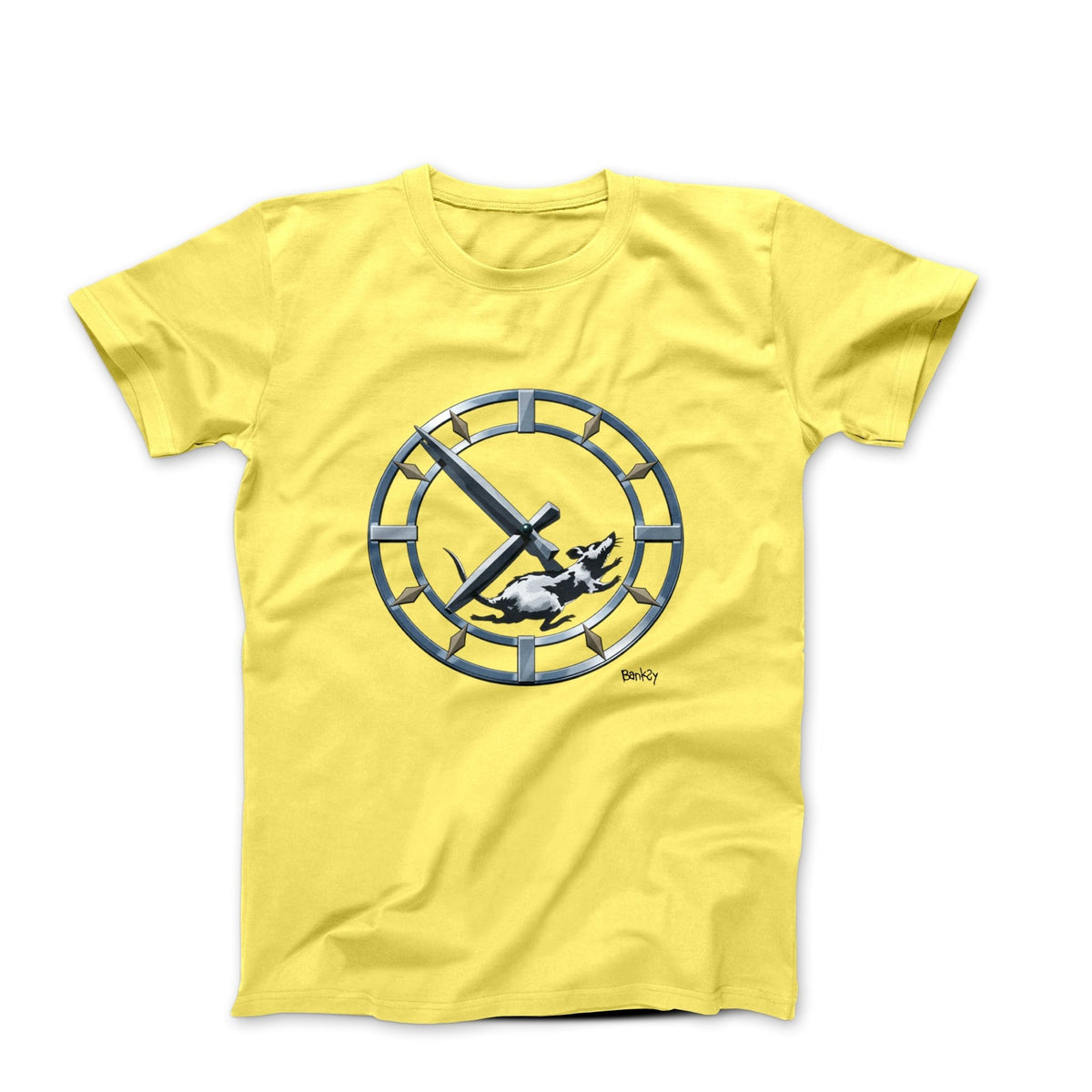 Banksy New York Clock Rat 2018 Street Art T-shirt - Street, Pop & Media Art - Harvey Ltd