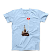 Banksy No Trespassing Street Art T-shirt - Street, Pop & Media Art - Harvey Ltd