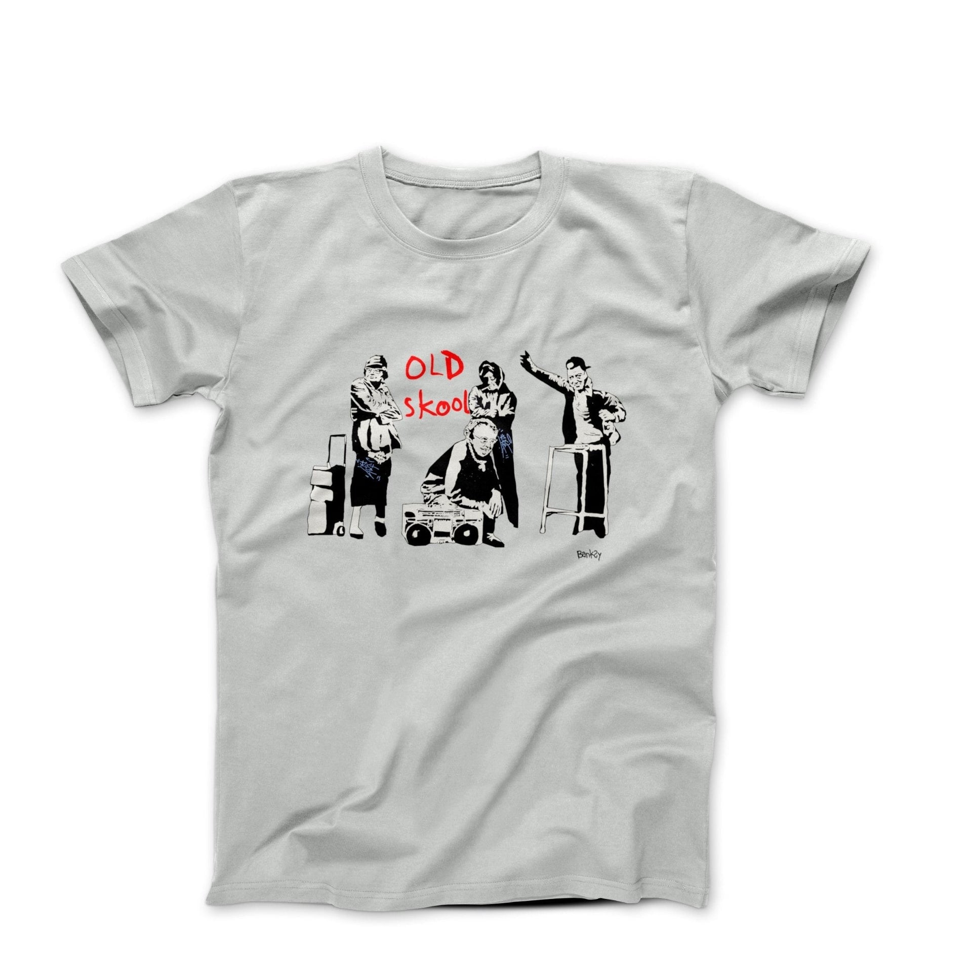 Banksy Old Skool (2006) Street Art T-shirt - Street, Pop & Media Art - Harvey Ltd