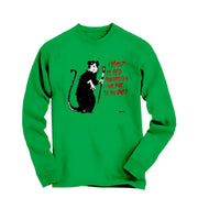 Banksy Out of Bed Rat 2002 Long Sleeve Tee - Street, Pop & Media Art - Harvey Ltd